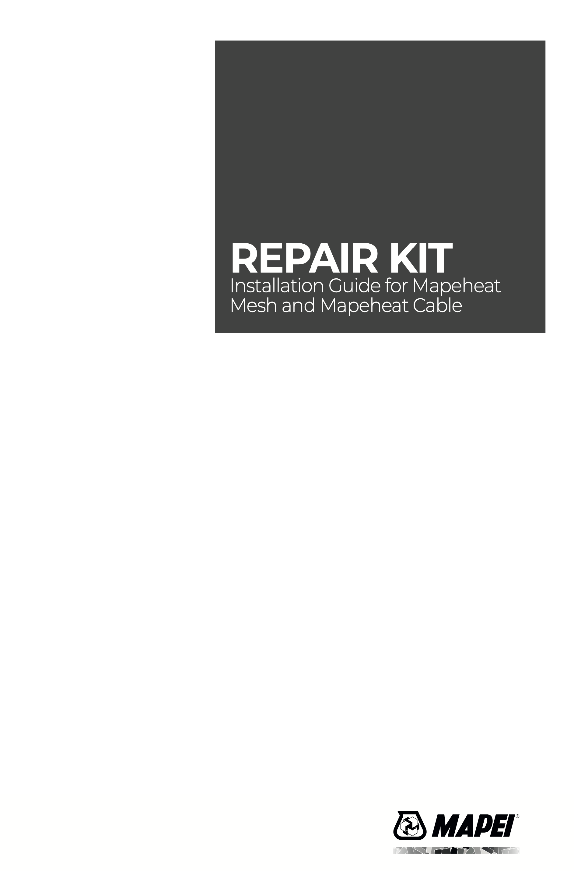 Mapeheat Repair Manual